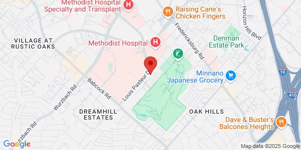 Map of 7434 Louis Pasteur Dr Ste 309 San Antonio, TX 78229