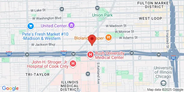 Map of 1645 W Jackson Blvd Chicago, IL 60612