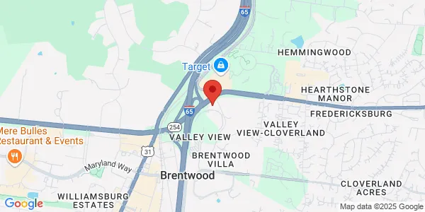 Map of 791 Old Hickory Blvd Brentwood, TN 37207