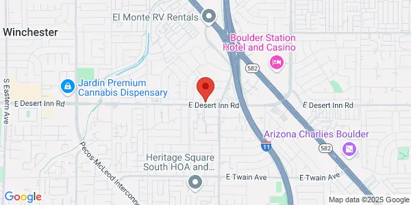 Map of 3700 E Desert Inn Rd Ste 4 Las Vegas, NV 89121