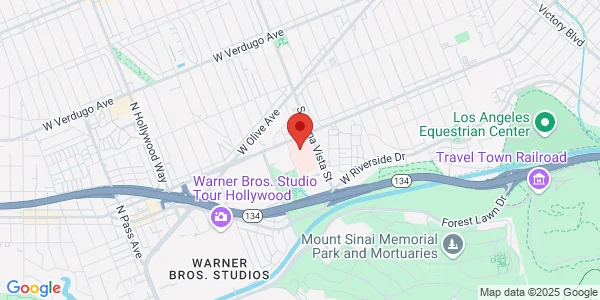 Map of 501 S Buena Vista St Ste 520 Pacific Neuroscience Institute Burbank, CA 91505