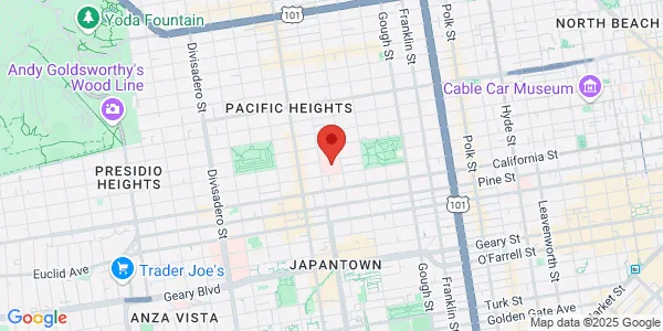 Map of 2351 Clay St Ste 510 San Francisco, CA 94115
