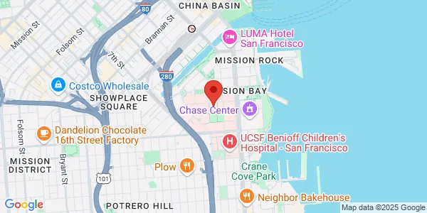 Map of 675 Nelson Rising Ln Ste 115 San Francisco, CA 94158