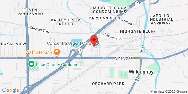 Map of 3900 Ben Hur Ave Willoughby, OH 44094