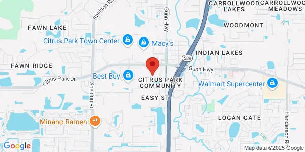 Map of 12879 Citrus Park Plaza Dr Tampa, FL 33625
