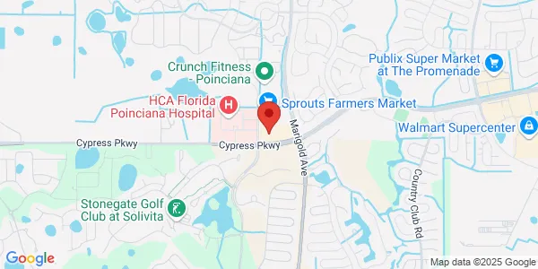 Map of 353 Cypress Pkwy Kissimmee, FL 34759