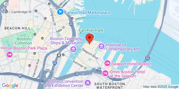 Map of 1 Courthouse Way Ste 3507 Boston, MA 02210