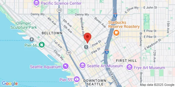 Map of 509 Olive Way Ste 752 Seattle, WA 98101