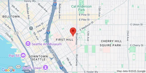 Map of 1229 Madison St Ste 1190 Seattle, WA 98104