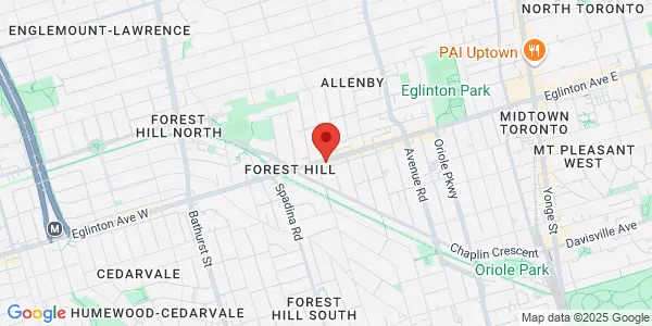 Map of 563 Eglinton Avenue W Toronto, ON M5N 1B5 Canada