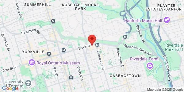 Map of 365 Bloor Street East Suite 1400 Toronto, ON M4W 3L4 Canada