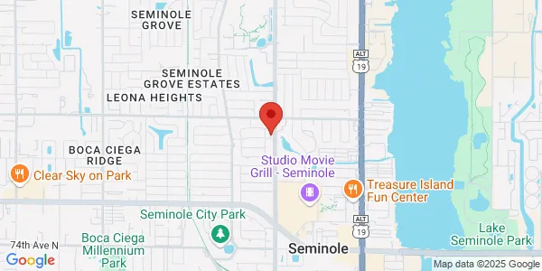 Map of 8400 113th St Seminole, FL 33772