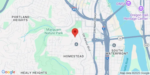 Map of 3101 SW Sam Jackson Park Road Portland, OR 97239