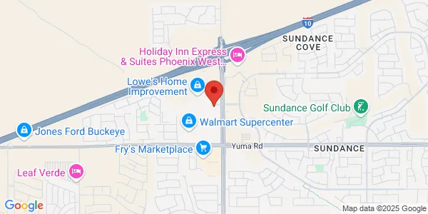 Map of 818 S Watson Rd Ste 102 Buckeye, AZ 85326