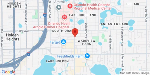 Map of 2121 S Orange Ave Orlando, FL 32806