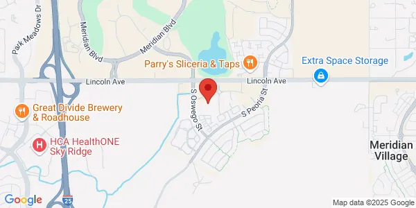 Map of 11960 Lioness Way Ste 140 Parker, CO 80134