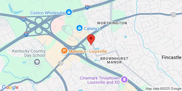 Map of 4612 Chamberlain Ln Ste 204 Louisville, KY 40241