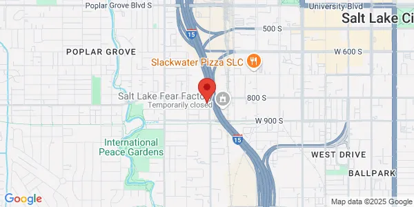 Map of 711 W 800th S Salt Lake City, UT 84104