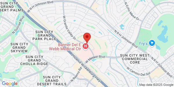 Map of 14506 W Granite Valley Dr Ste 100 Sun City West, AZ 85375