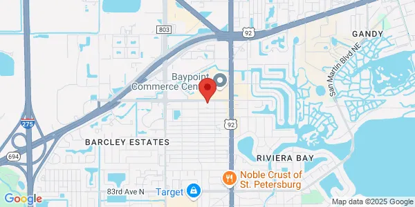 Map of 550 94th Ave N Saint Petersburg, FL 33702