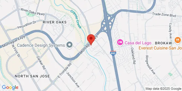 Map of 780 Montague Expy Ste 608 San Jose, CA 95131