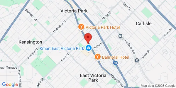 Map of 771 Albany Hwy Victoria Park Western Australia 6100 Australia