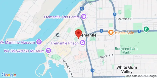 Map of 201 High St Fremantle Western Australia 6160 Australia