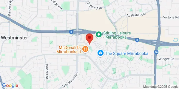 Map of 22 Chesterfield Rd #10 Mirrabooka Western Australia 6061 Australia