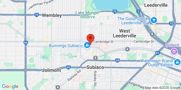 Map of 5 Station St Wembley Western Australia 6014 Australia