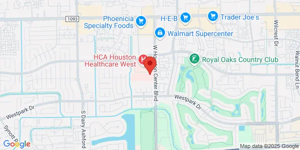 Map of 12606 W Houston Center Blvd Ste 330 Houston, TX 77082
