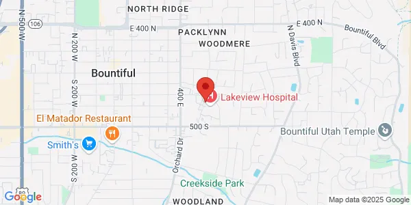 Map of 620 Medical Dr Ste 350 Bountiful, UT 84010