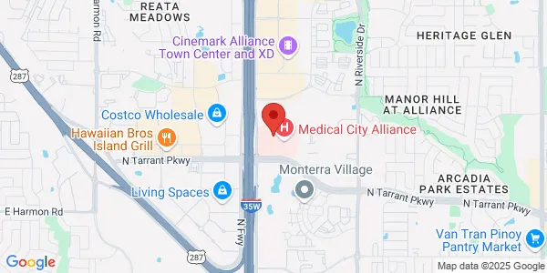 Map of 3025 N Tarrant Pkwy Ste 250 Fort Worth, TX 76177