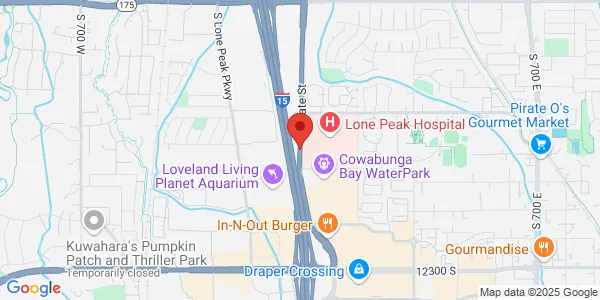 Map of 11925 S State St Bldg 2 Draper, UT 84020