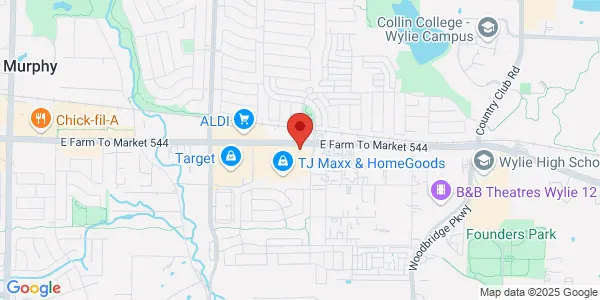Map of 3040 E Farm To Market 544 Ste 300 Wylie, TX 75098