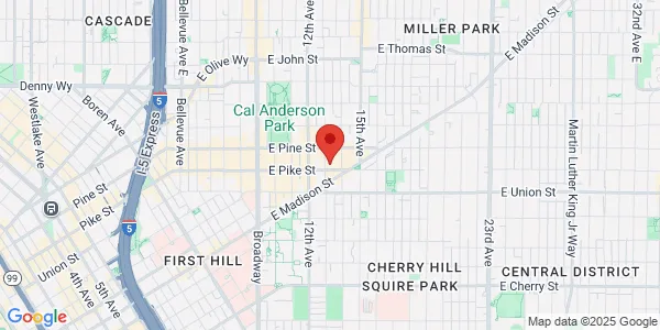 Map of 1300 E Pike St Seattle, WA 98122