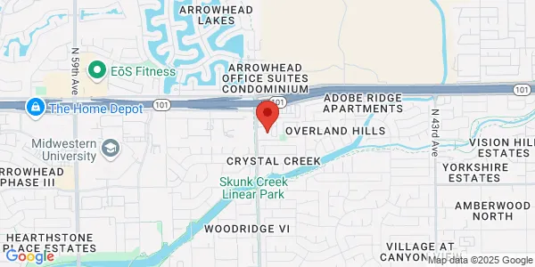 Map of 19875 N 51st Ave Glendale, AZ 85308
