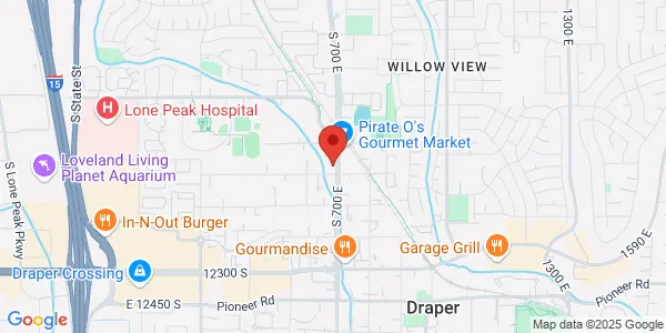 Map of 11978 S 700th E Fl 2 Draper, UT 84060