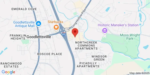 Map of 913 Conference Dr Ste 103 Goodlettsville, TN 37072
