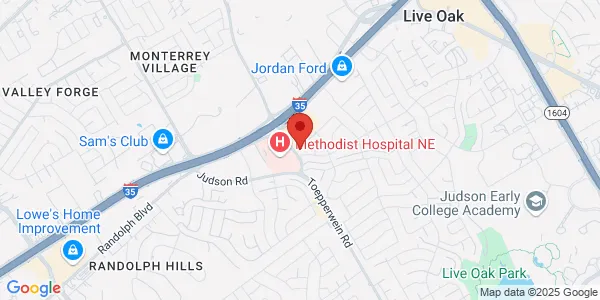Map of NE Imaging Ctr 12602 Toepperwein, Ste 101 San Antonio, TX 78233