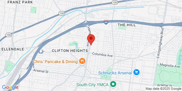 Map of 2340 Hampton Ave Saint Louis, MO 63139