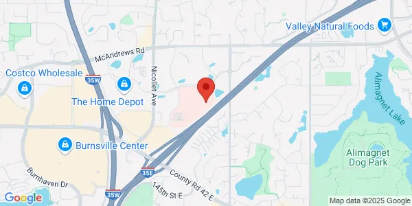 Map of 305 E Nicollet Blvd 393 Ste 393 Burnsville, MN 55337