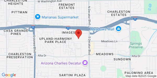 Map of 280 S Decatur Blvd Las Vegas, NV 89107