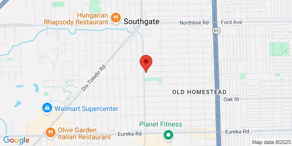 Map of 13819 Trenton Rd Southgate, MI 48195