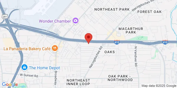 Map of 1020 NE Loop 410 Ste 700 San Antonio, TX 78209