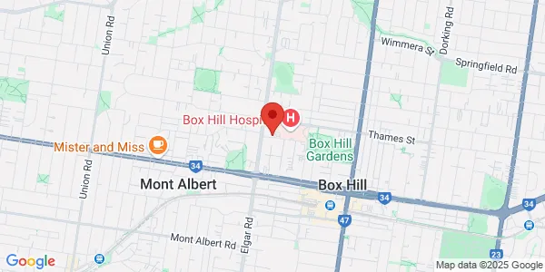 Map of 28-32 Arnold St Suite 12 Box Hill Victoria 3128 Australia