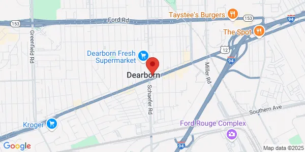Map of 13530 Michigan Ave Ste 120 Dearborn, MI 48126