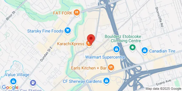 Map of 135 The West Mall Unit 2 Toronto, ON M9C 1C2 Canada