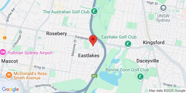 Map of Eastlakes Shopping Centre Shop 80 Eastlakes New South Wales 2018 Australia