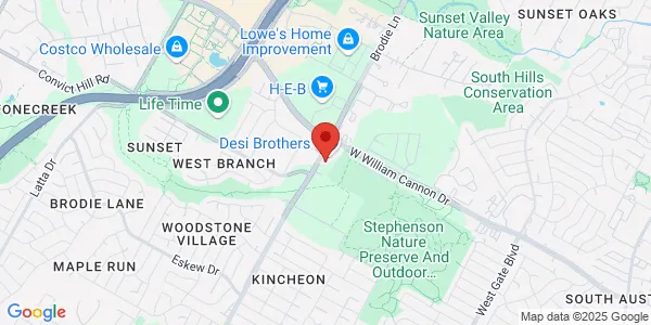 Map of 3421 W William Cannon Dr Ste 145 Austin, TX 78745