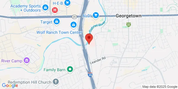 Map of 2000 Scenic Dr Georgetown, TX 78626